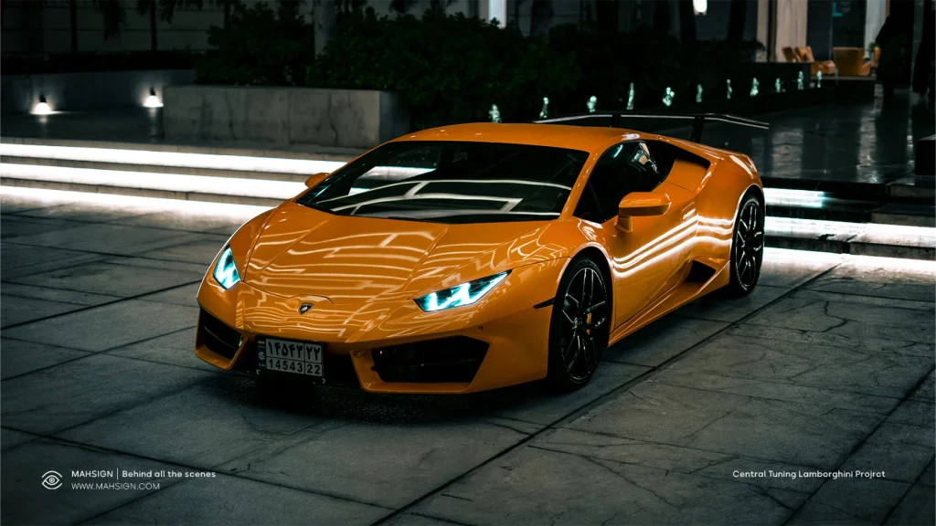 همکاری مهساین با لامبورگینی هوراکان