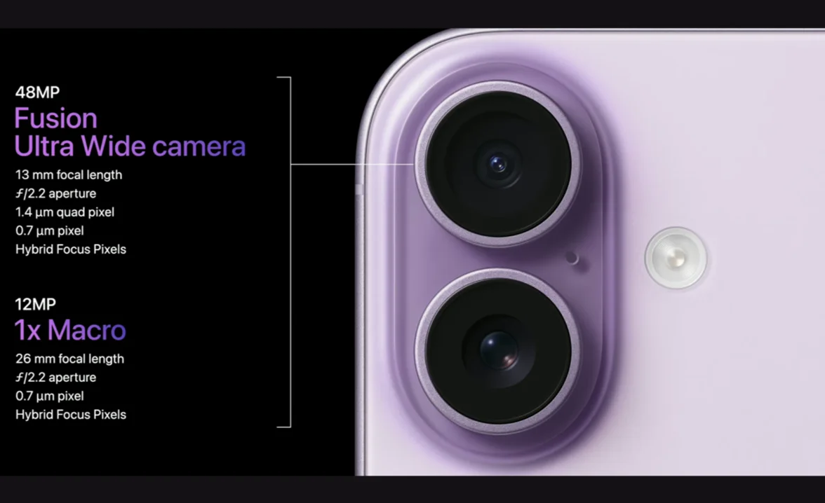 مشخصات دوربین اصلی آیفون 17